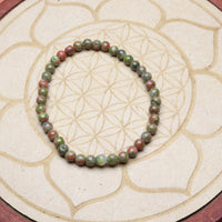 Bracelet en Unakite - Harmonie et Guérison 4mm