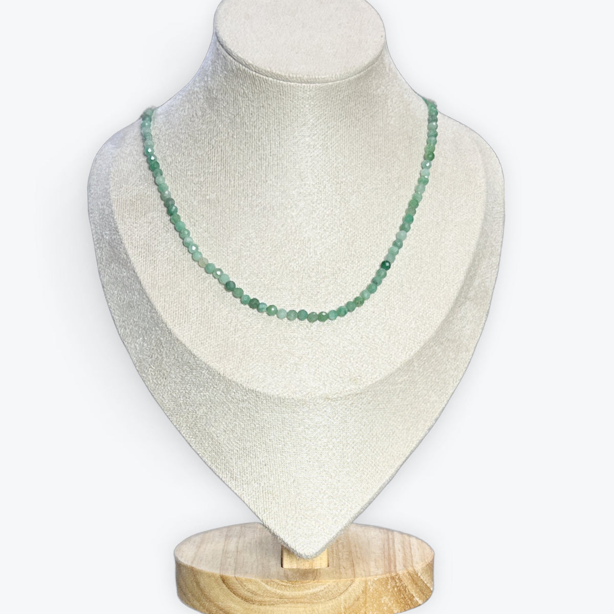 Collier Emeraude Facetté – photo 4