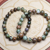 Bracelet Jaspe Océan