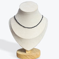 Collier Tourmaline Rose Facetté - 3