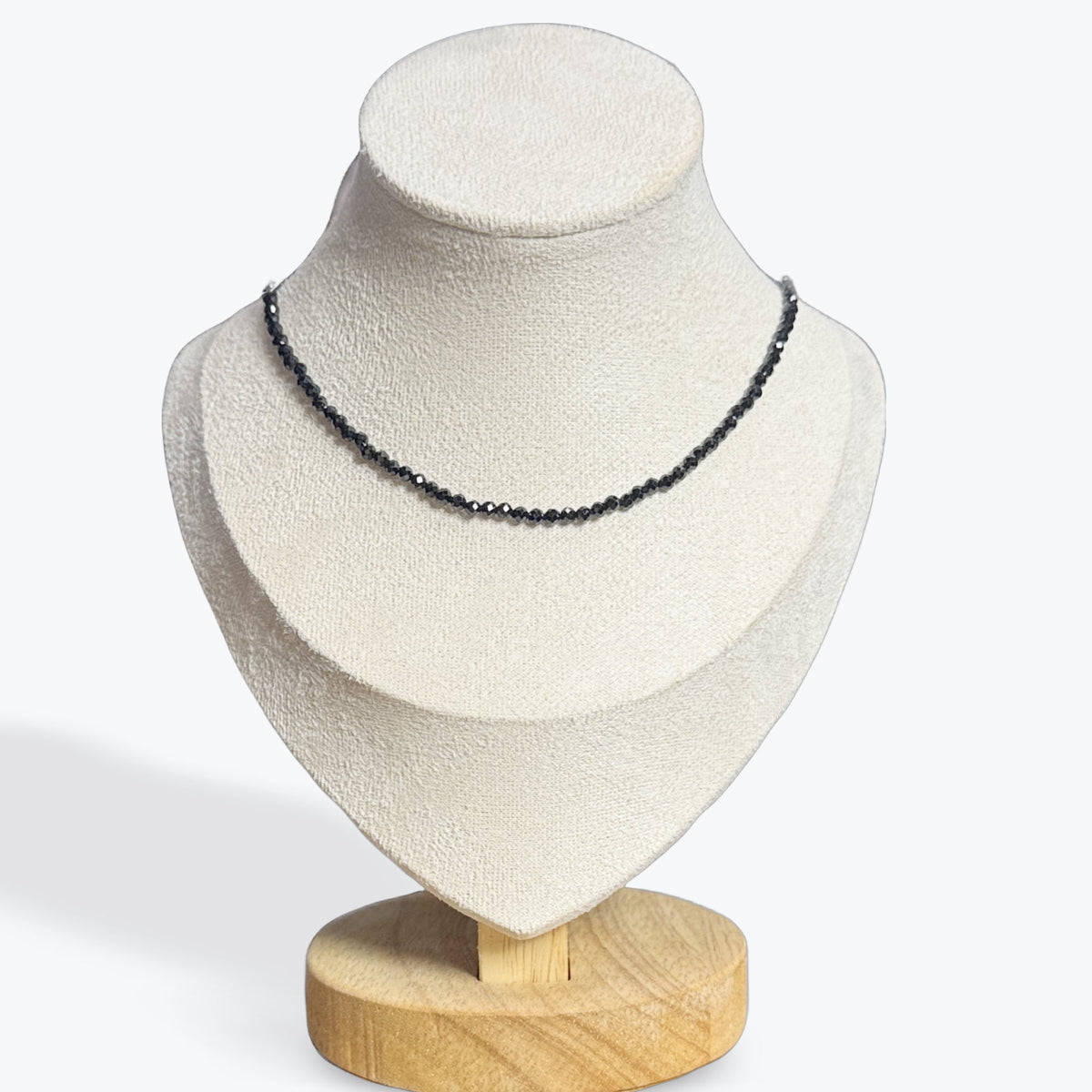 Collier Tourmaline Noire Facetté