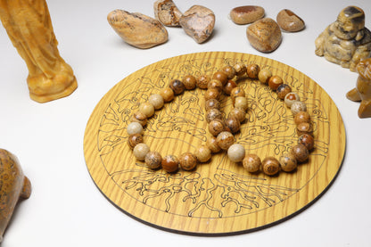 Bracelet Jaspe Paysage