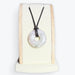 Pendentif Donut Agate Fleur