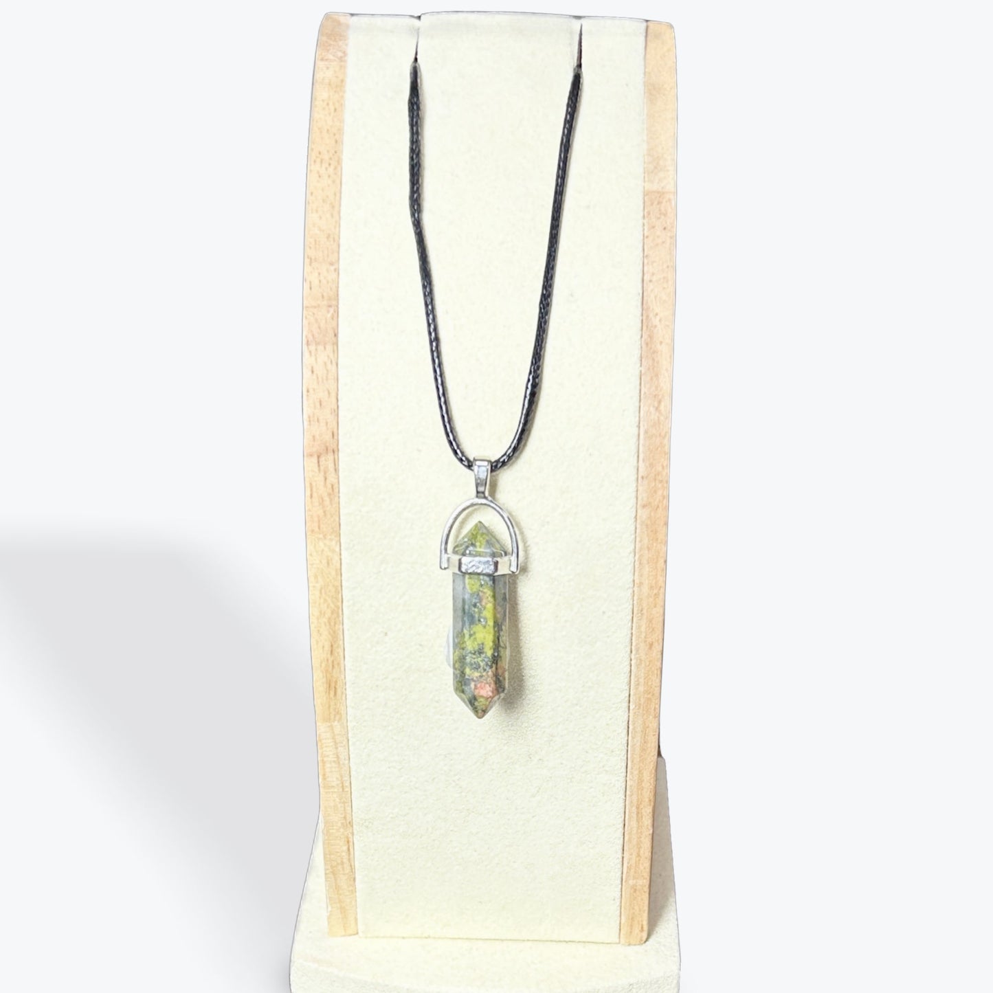 Pendentif Unakite Pointe