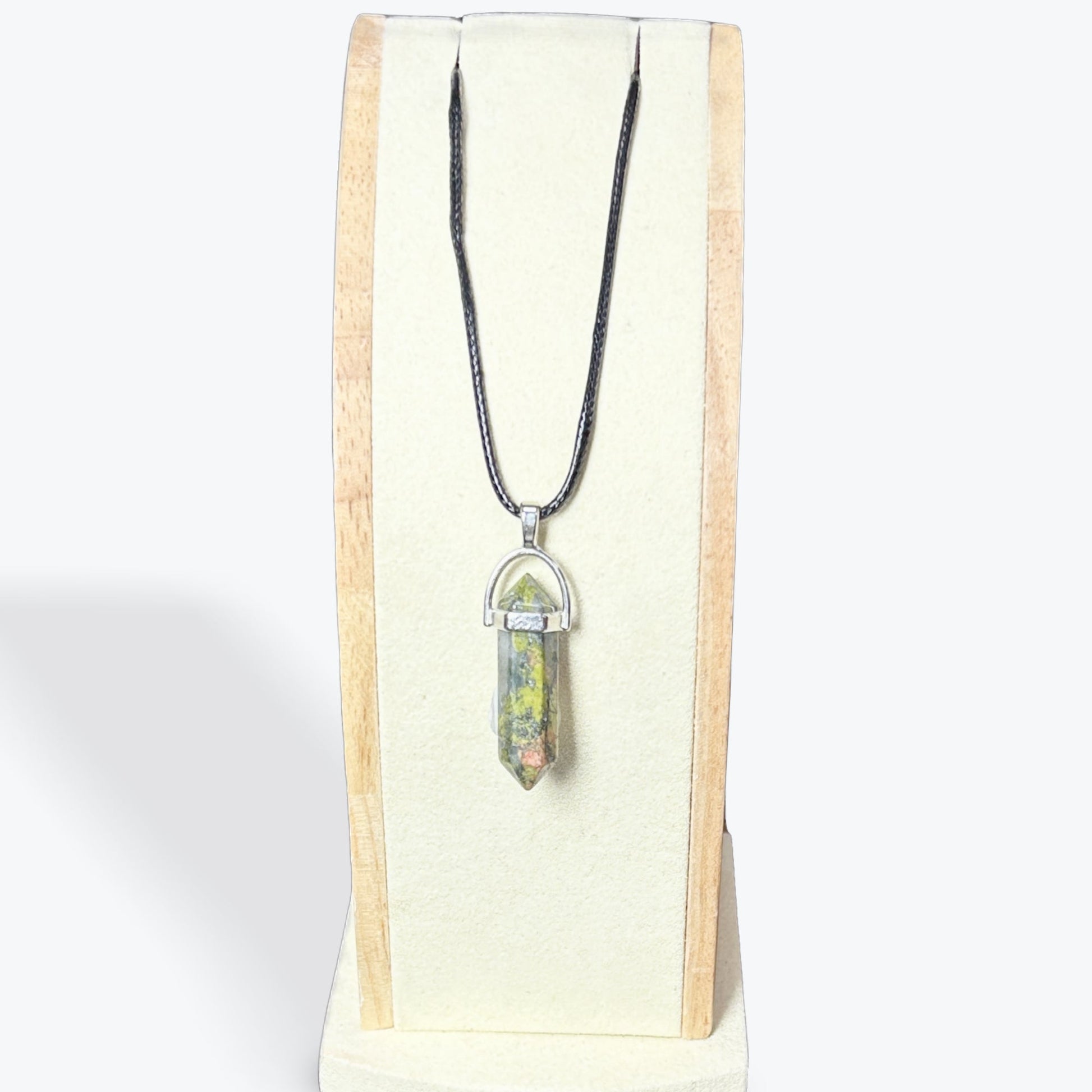 Pendentif Unakite Pointe