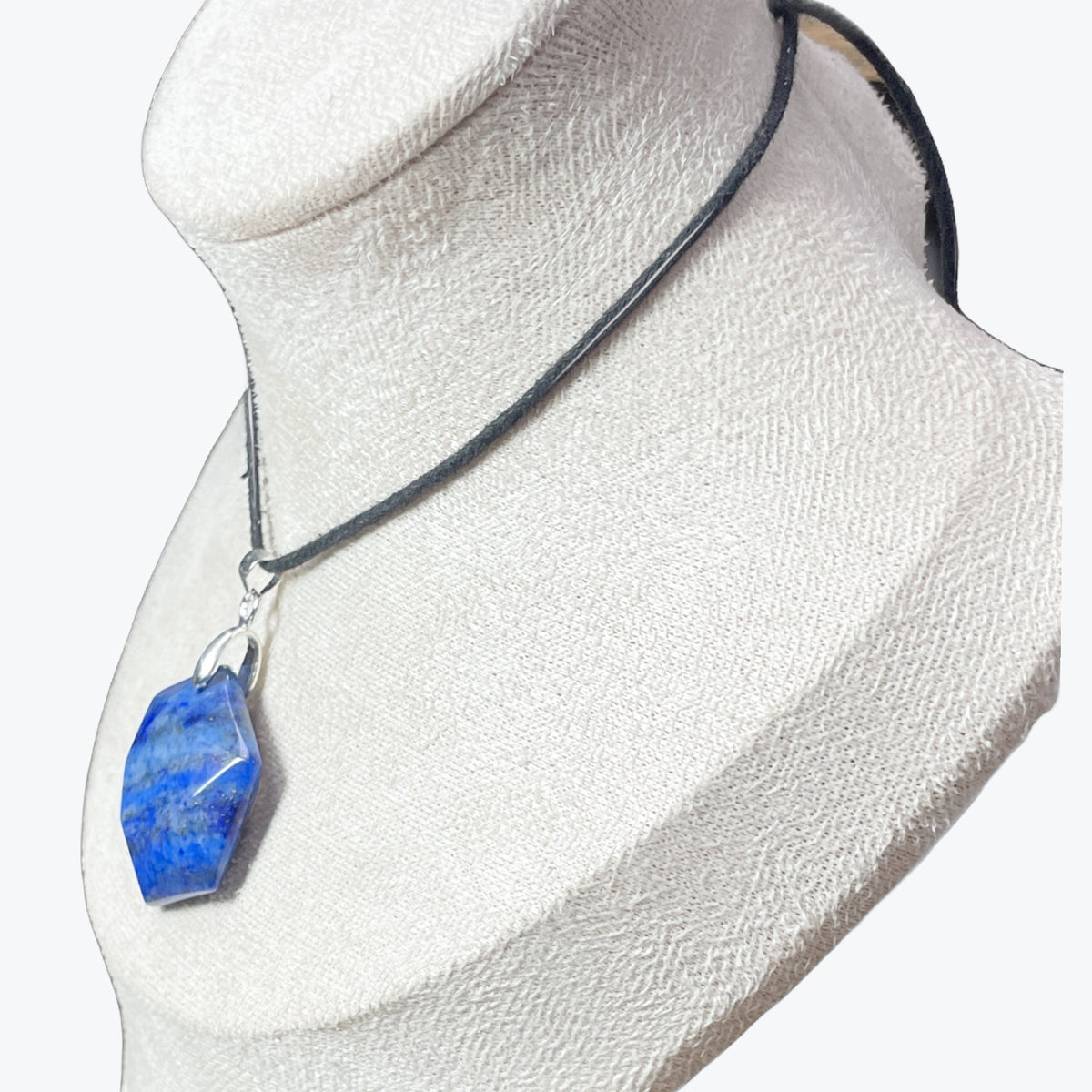 Pendentif Lapis Lazuli Hexagone facetté