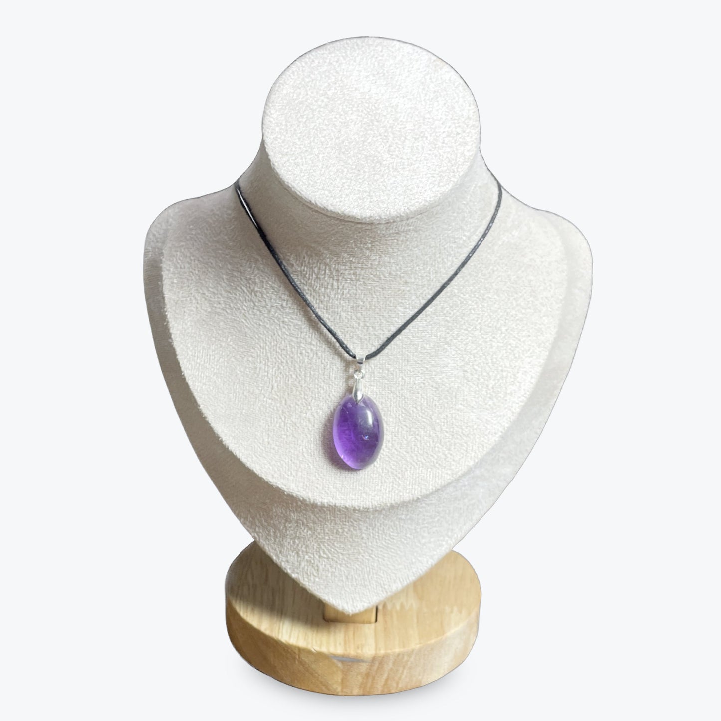 Pendentif Améthyste ovale
