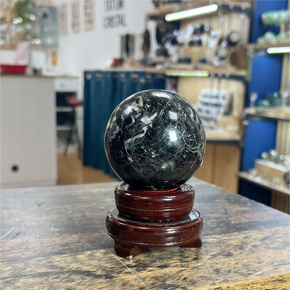 Sphère en Tourmaline Noire - 2