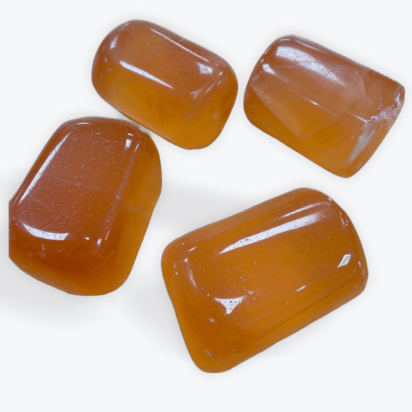 Calcite Miel - Pierres roulées