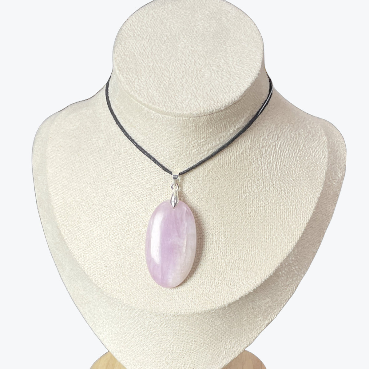 Pendentif Kunzite ovale – photo 3