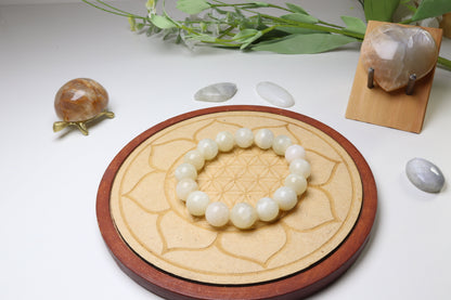 Bracelet Pierre de Lune Blanche