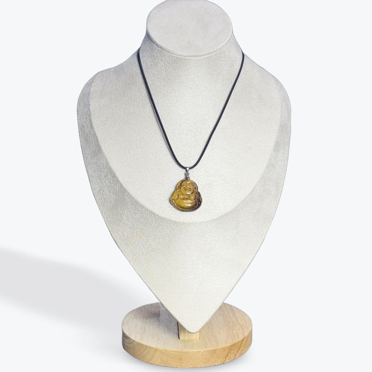 Pendentif Oeil de tigre Bouddha