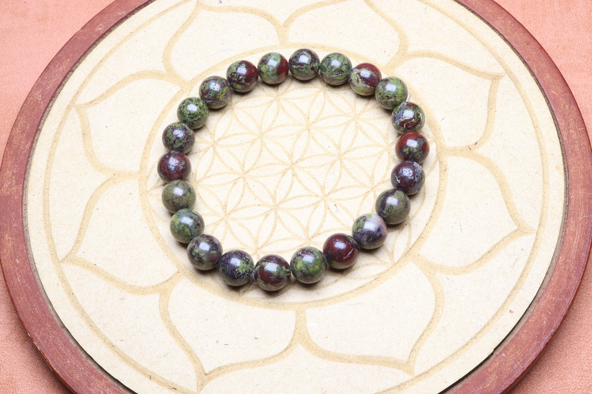 Bracelet Jaspe Sang de Dragon – photo 4