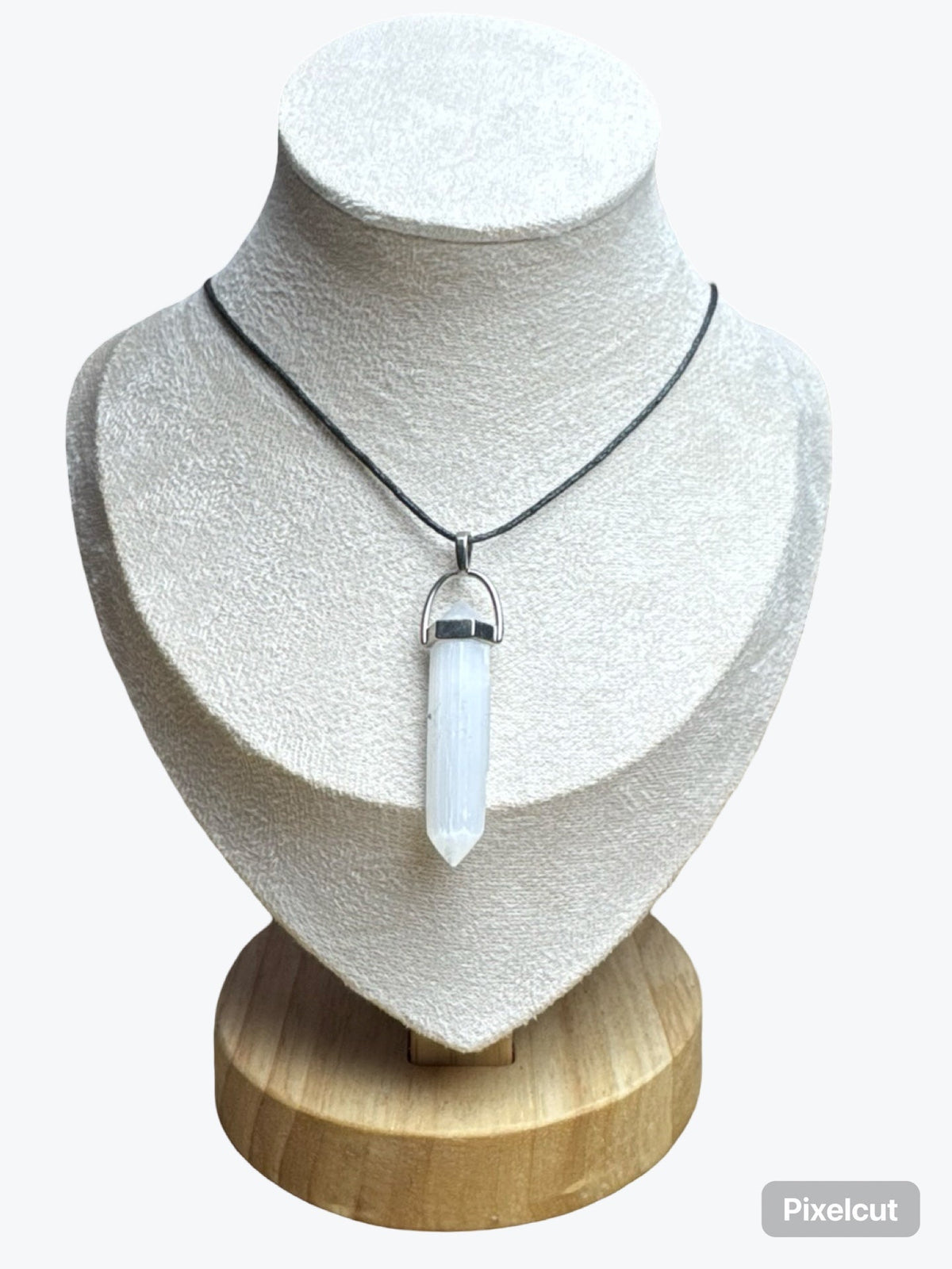 pendentif selenite | 5gr 5x1cm