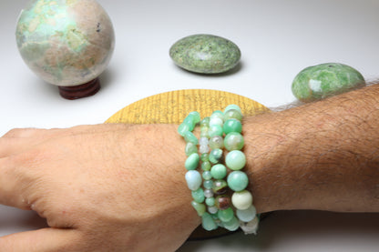 Bracelet Chrysoprase