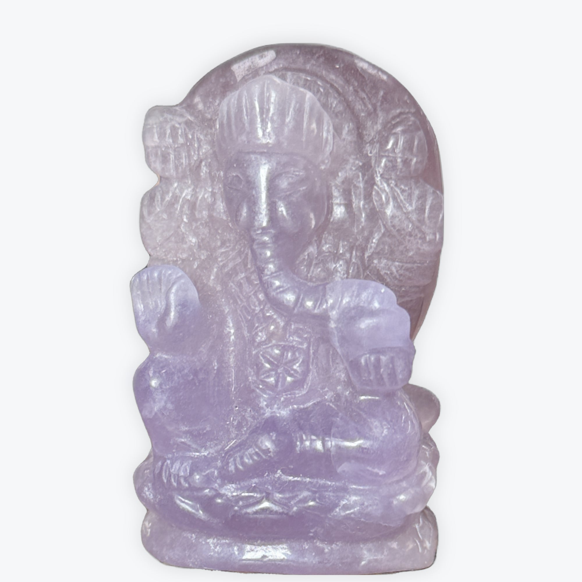 Ganesh en Fluorite Violet - 3