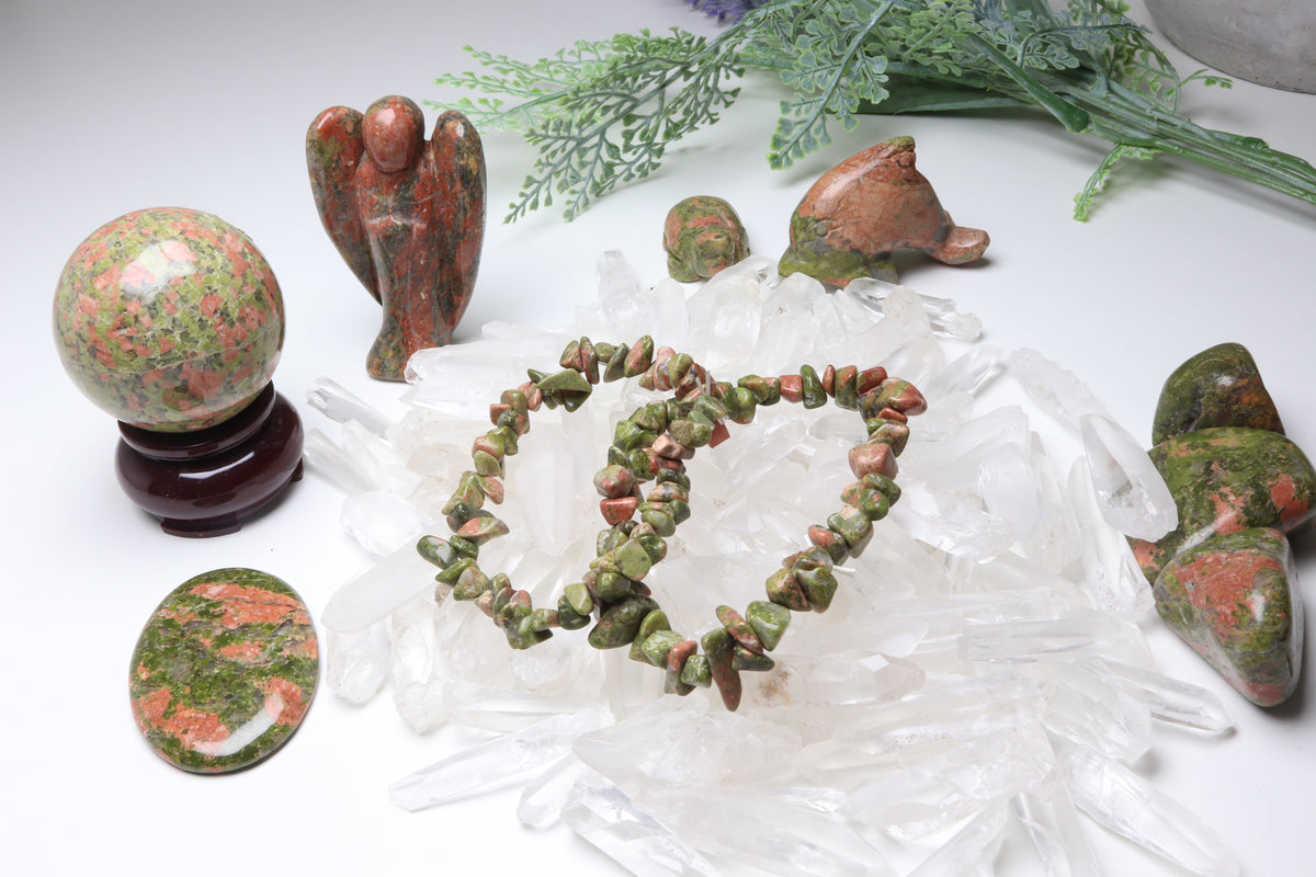 Bracelet Unakite