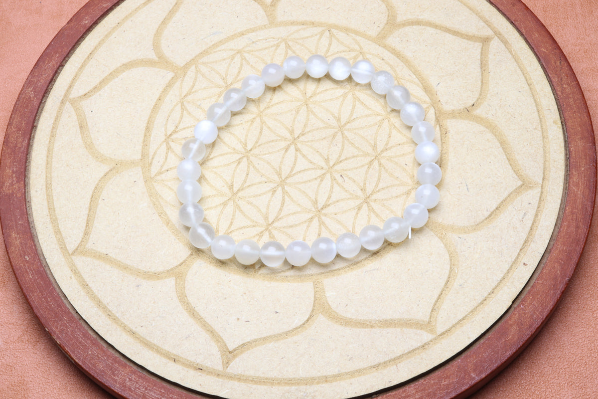 Bracelet Pierre de Lune Blanche – photo 4