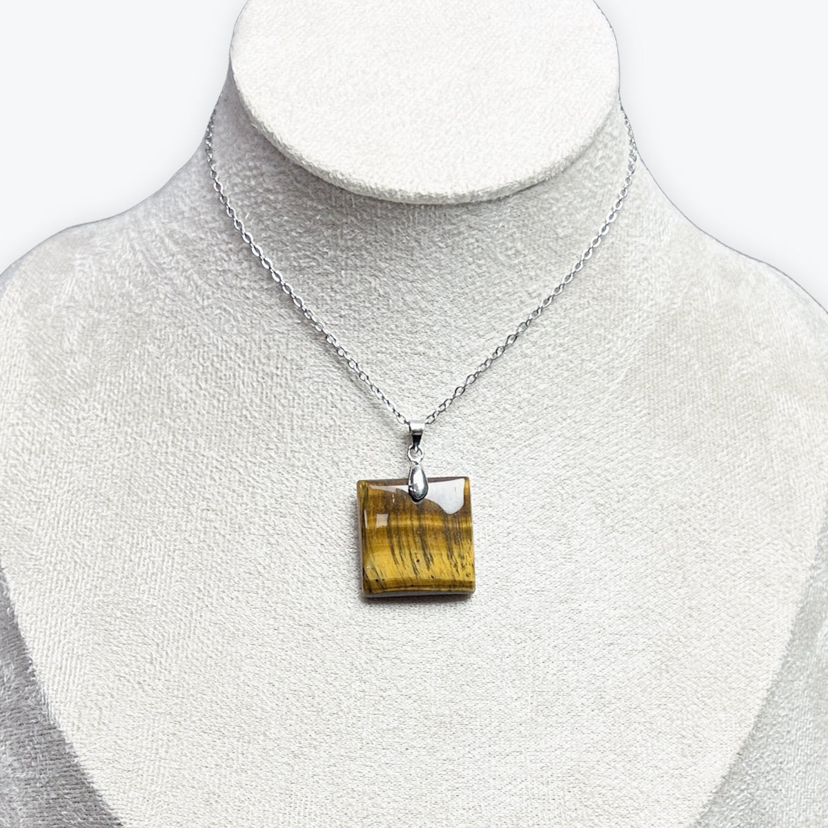 Pendentif Oeil De Tigre Cabochon – photo 3