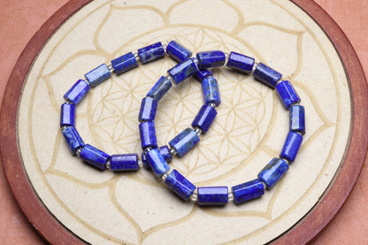 Bracelet Lapis Lazuli Tube