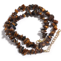 Collier Baroque Chips Pierres Naturelles — 43 cm - 3