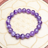 Bracelet en Améthyste - Sommeil et Harmonie 10mm