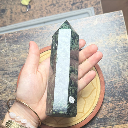 Prisme Jaspe Kambaba 15x5cm -  527gr