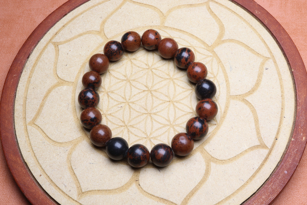 Bracelet Obsidienne Acajou – photo 5