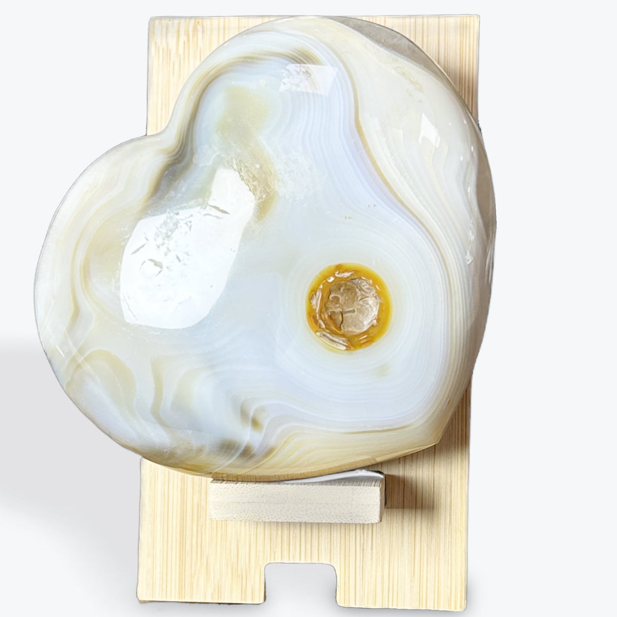 Coeur en Agate naturel – photo 5