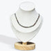 Collier Jaspe Sang de Dragon Facetté