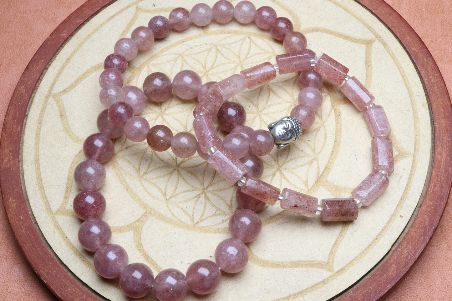 Bracelet Quartz Fraise