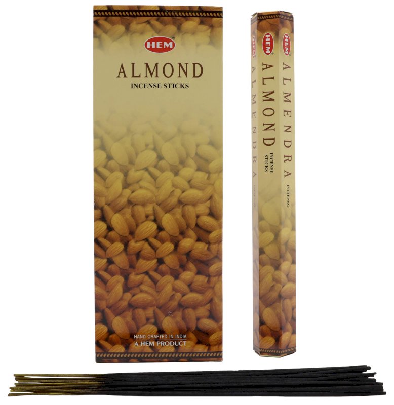 Encens HEM Amandes 6x20g