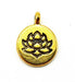 Charme Lotus Or 2cm 50pcs