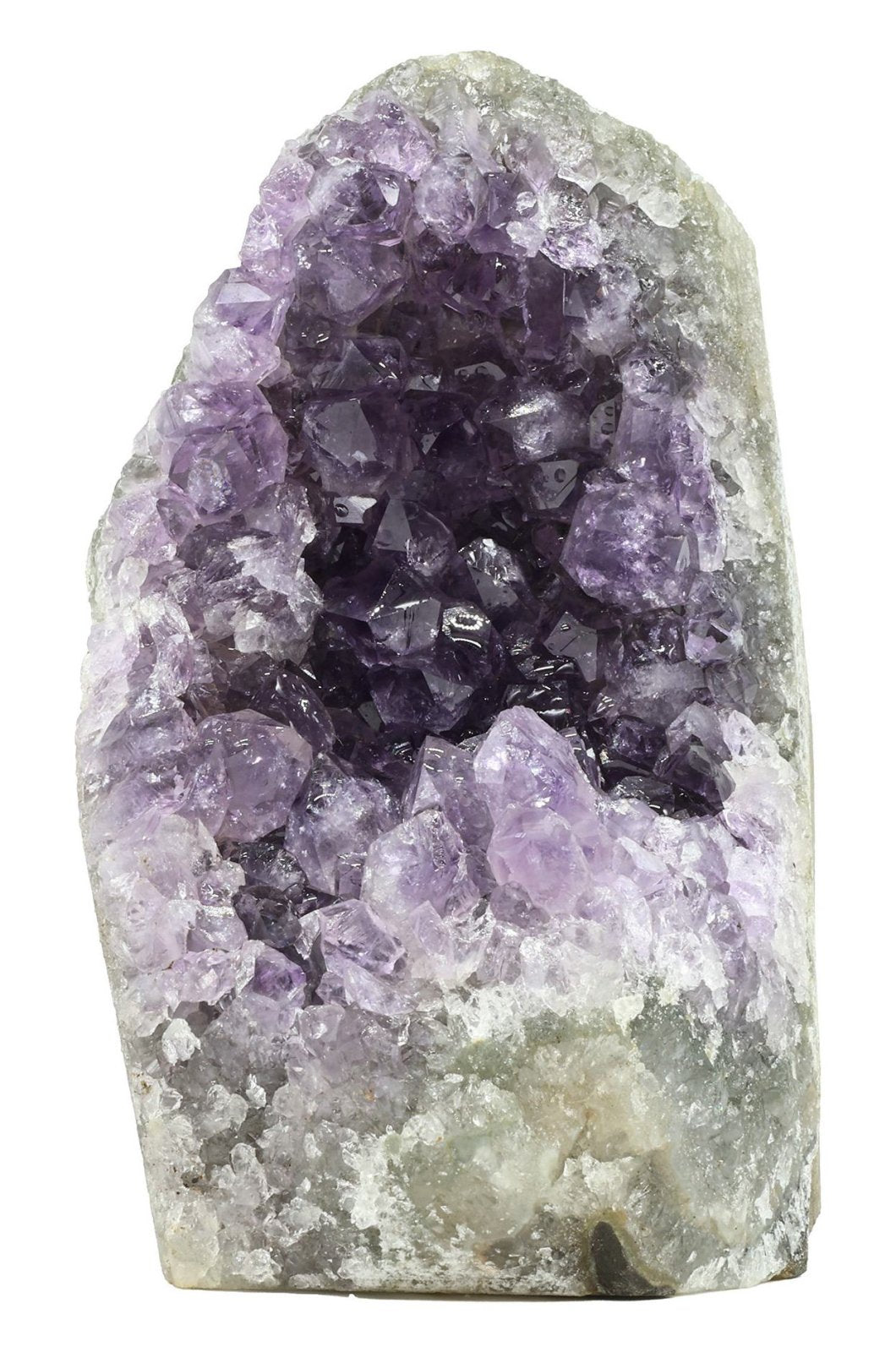 Mini Géode Améthyste Qualité AB Base Plane — 600 g