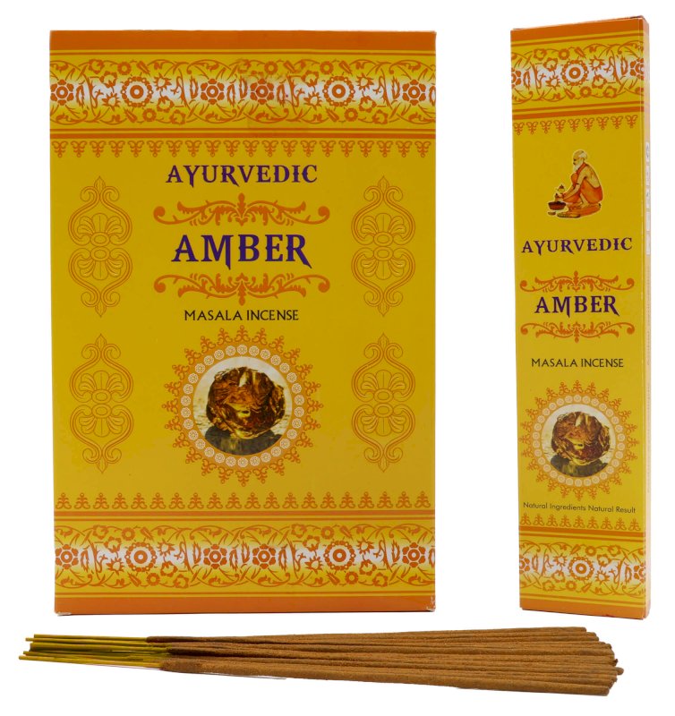Encens Ayurvedic Ambre 12x15g