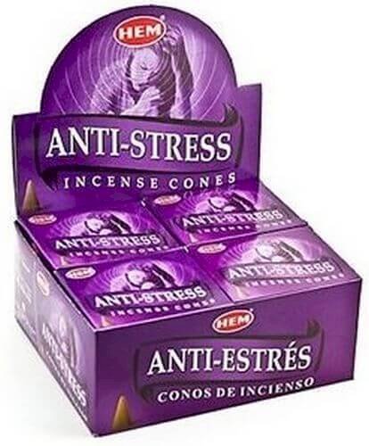 Encens HEM Cônes Anti-Stress