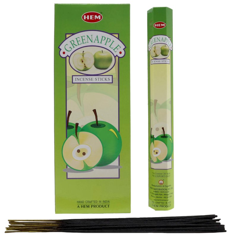 Encens HEM Pomme Verte 6x20g