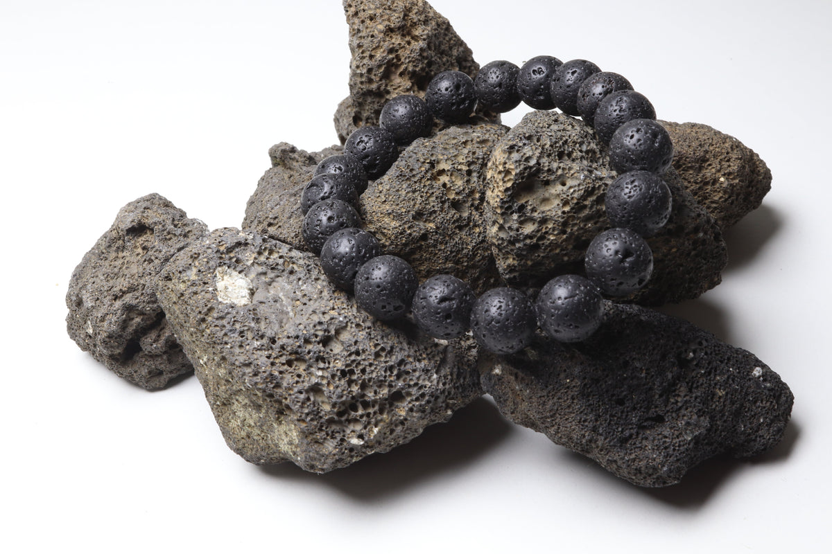 Bracelet Pierre de Lave
