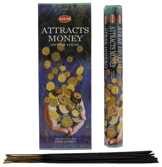 Encens HEM Attire l'Argent 6x20g
