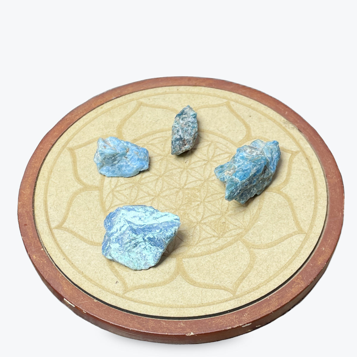 Apatite bleue - pierre brute – photo 3