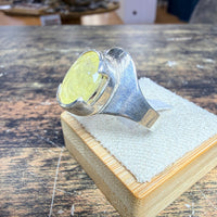 Bague Citrine non-chauffée