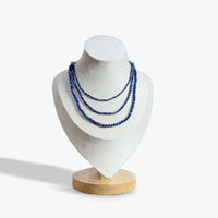 Collier Sodalite facetté