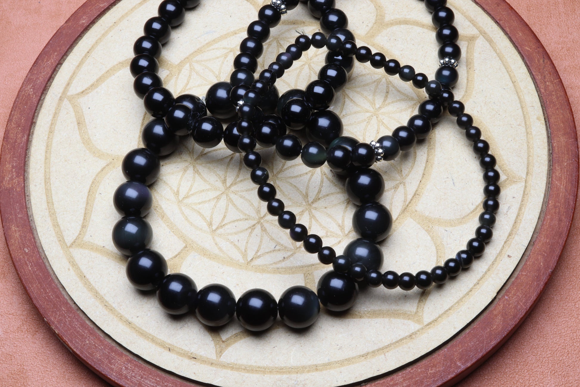 Bracelet Obsidienne Œil Céleste