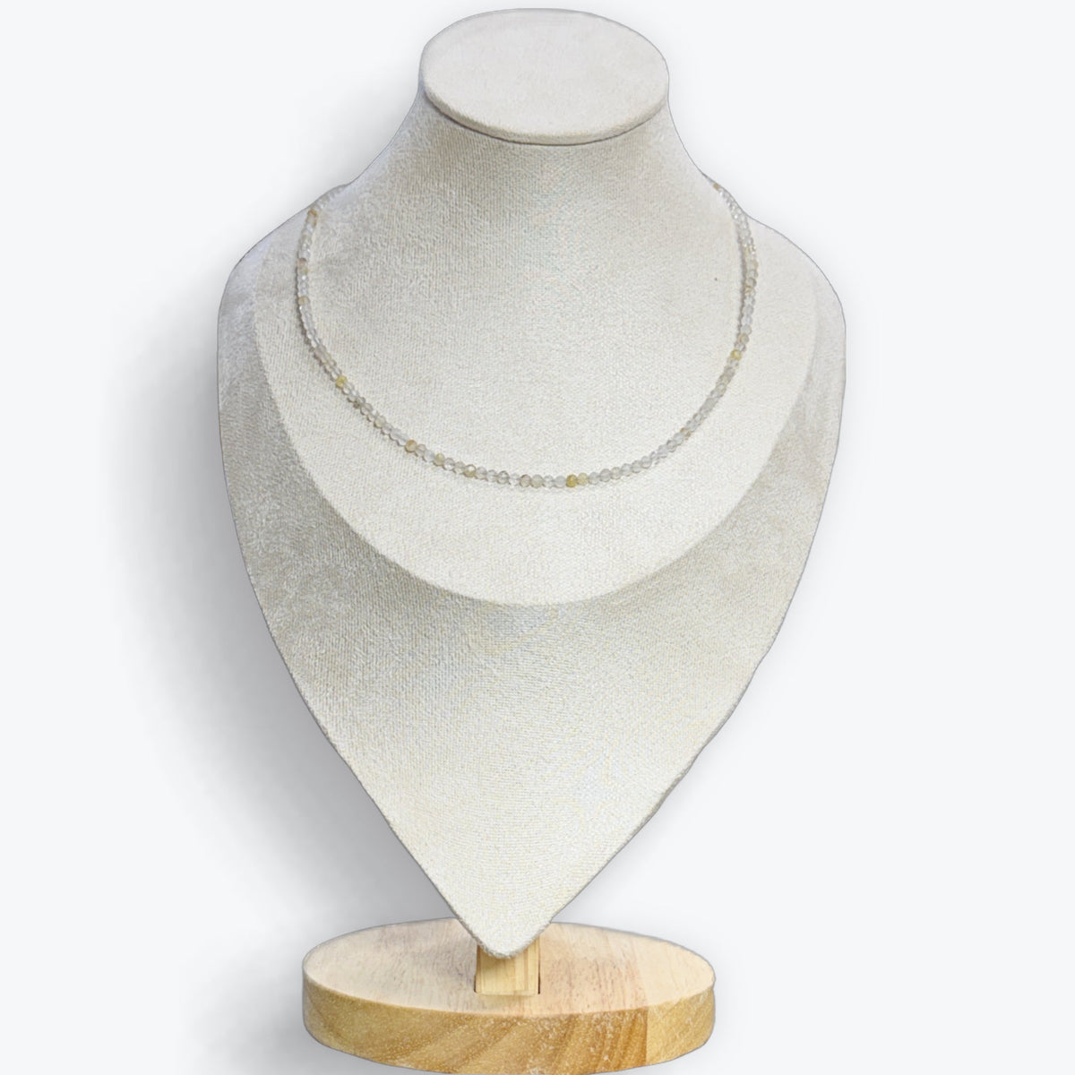 Collier Quartz rutile facetté – photo 3