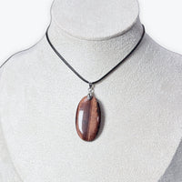 Pendentif Oeil de Taureau | Ovale 7,5gr - 4x2cm | Beliere Acier Inox