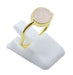 Bague Argent 925 Quartz Rose Design