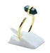 Bague Argent 925 Malachite Pointe