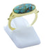 Bague Argent 925 Turquoise Ovale