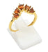 Bague Argent 925 Grenat Diadème