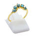 Bague Argent 925 Turquoise Diadème